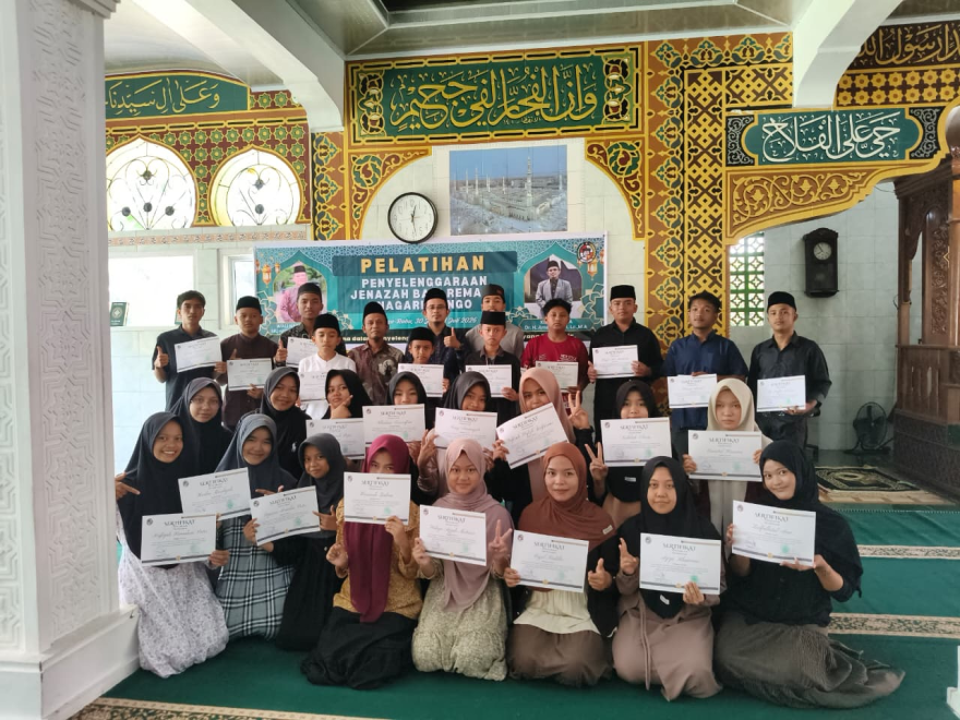 Pemerintah Nagari Mungo Gelar Pelatihan Penyelenggaraan Jenazah bagi Generasi Muda